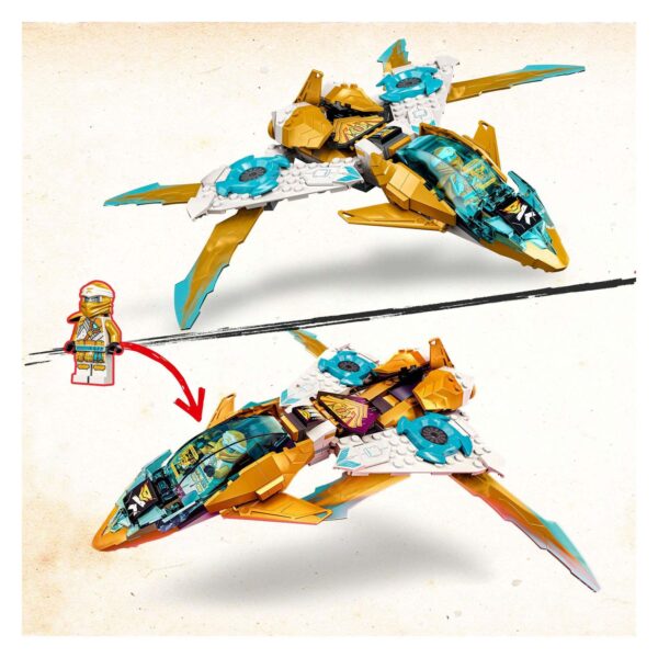 LEGO Ninjago 71770 Zane's Golden Dragon Jet - Afbeelding 2