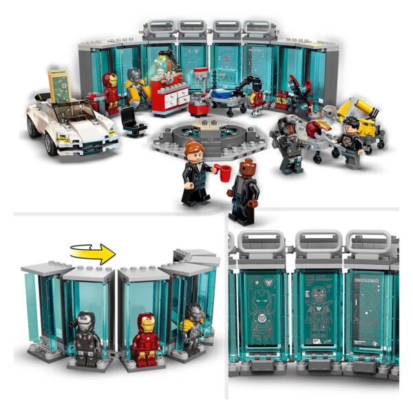 LEGO Super Heroes 76216 Iron Man Wapenkamer - Afbeelding 3