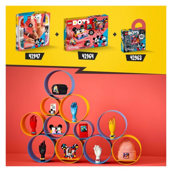 LEGO DOTS 41964 Mickey & Minnie Mouse: Terug naar school - Afbeelding 5