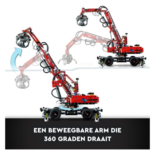 LEGO Technic 42144 Overslagkraan - Afbeelding 5