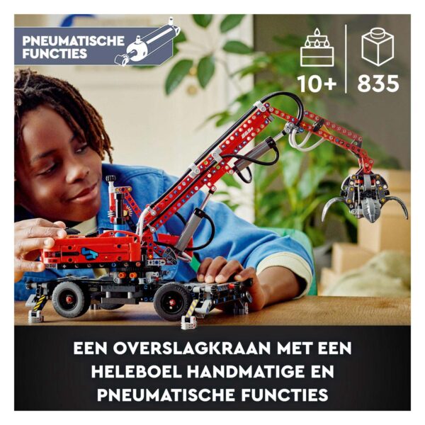 LEGO Technic 42144 Overslagkraan - Afbeelding 9