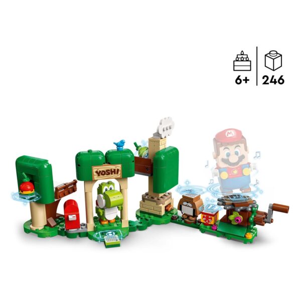 LEGO Super Mario 71406 Uitbreiding Yoshi's Cadeauhuis - Afbeelding 2