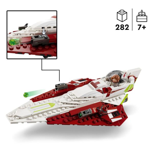 LEGO Star Wars 75333 De Jedi Starfighter Obi-Wan Kenobi - Afbeelding 3