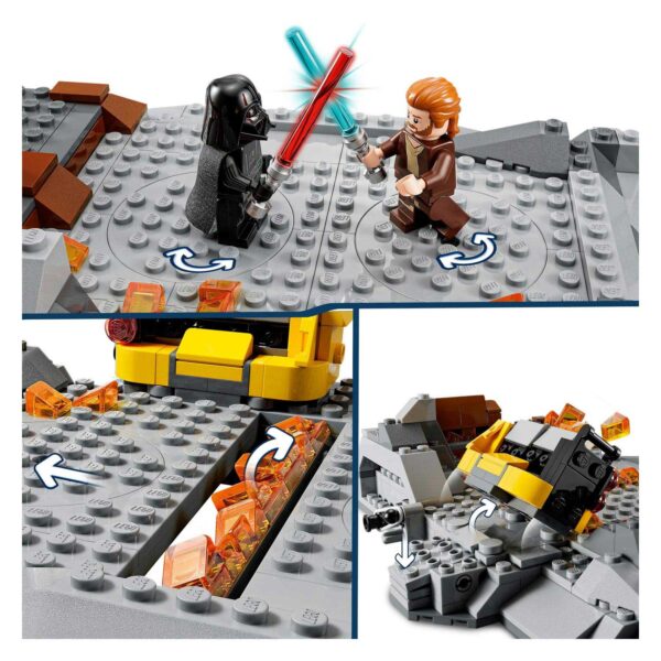 LEGO Star Wars 75334 Obi-Wan Kenobi vs. Darth Vader - Afbeelding 5