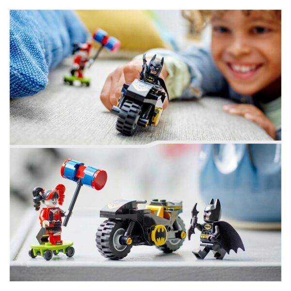 LEGO Super Heroes 76220 Batman versus Harley Quinn Figuren - Afbeelding 5