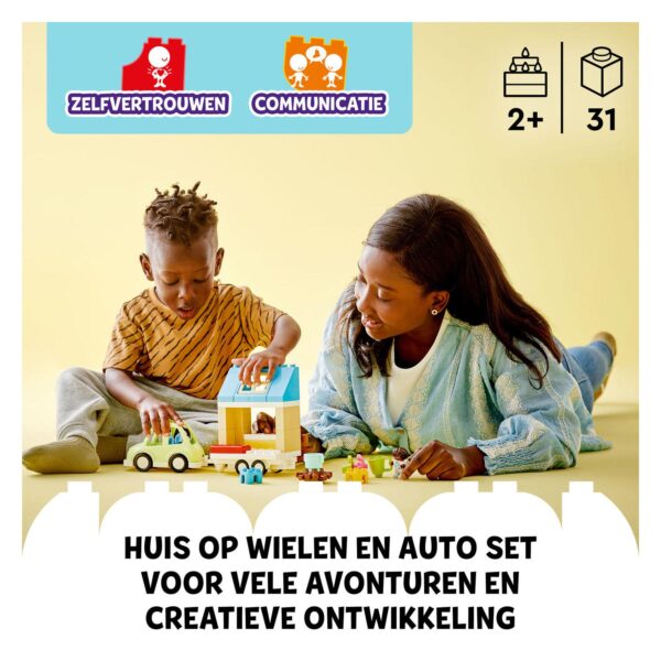 LEGO DUPLO 10986 Familiehuis op Wielen - Afbeelding 10
