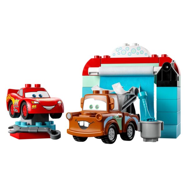 LEGO DUPLO 10996 Disney Bliksem McQueen & Takel Wasstraatpre