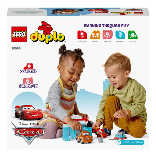 LEGO DUPLO 10996 Disney Bliksem McQueen & Takel Wasstraatpre - Afbeelding 6
