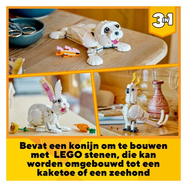 LEGO Creator  31133 Wit Konijn - Afbeelding 10