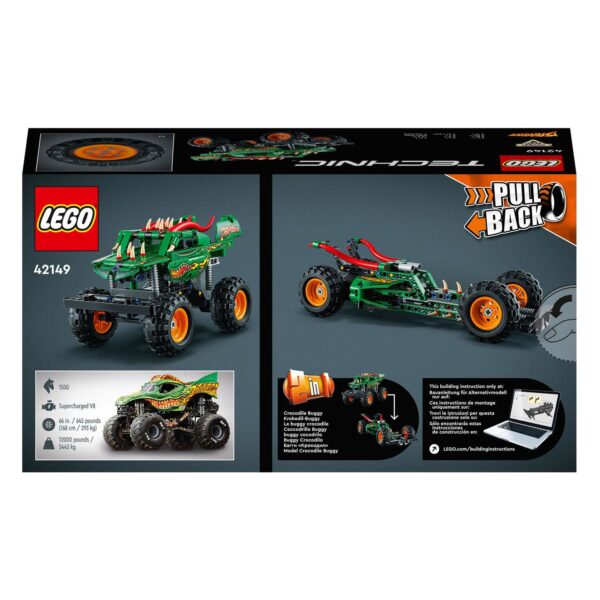 LEGO Technic 42149 Monster Jam Dragon - Afbeelding 6