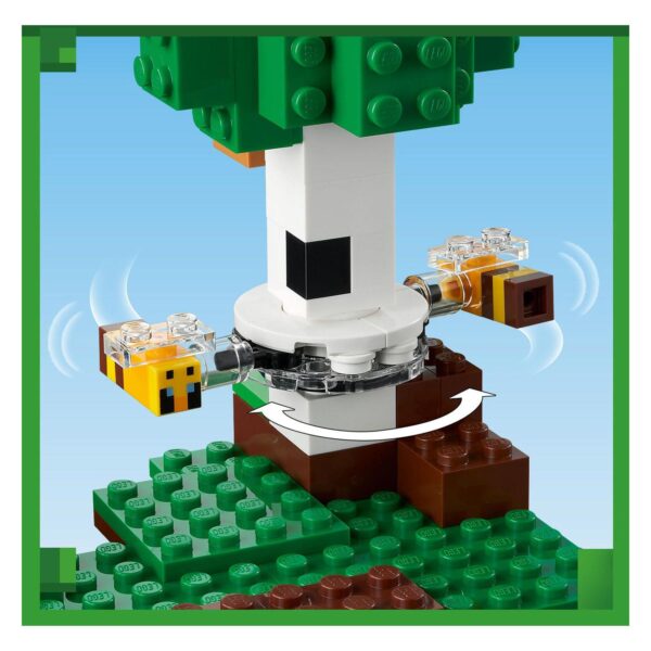 LEGO Minecraft 21241 Het Bijenhuisje - Afbeelding 5
