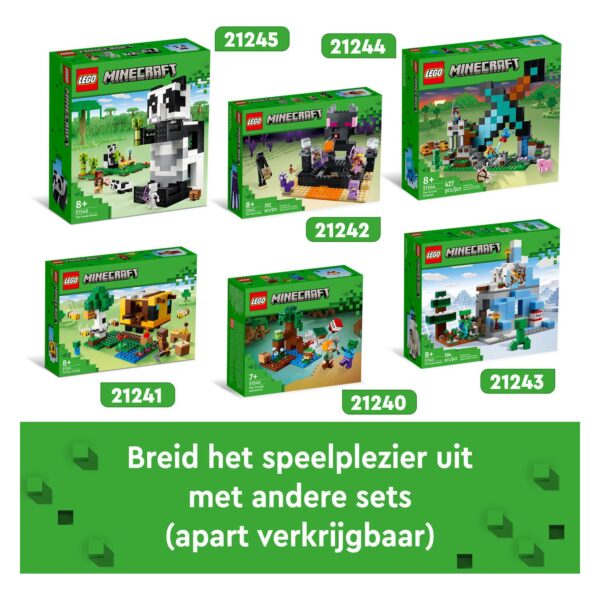 LEGO Minecraft 21241 Het Bijenhuisje - Afbeelding 10