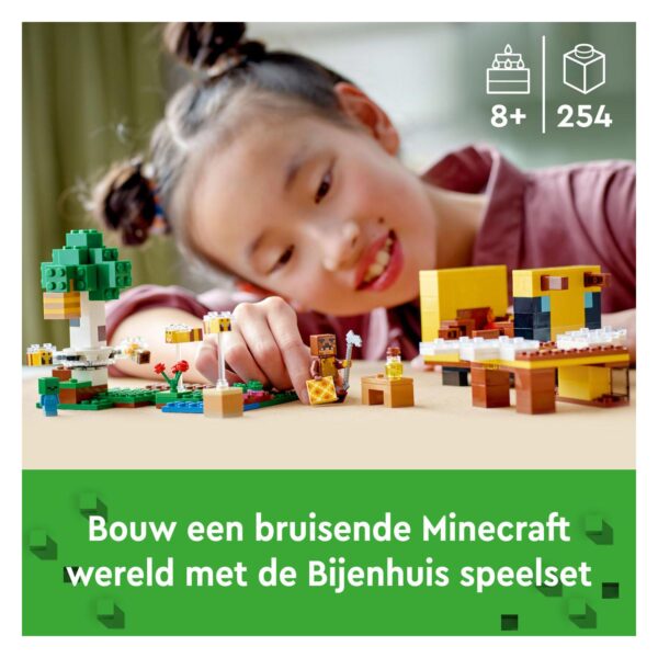 LEGO Minecraft 21241 Het Bijenhuisje - Afbeelding 11