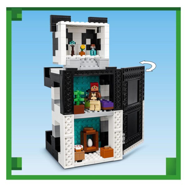 LEGO Minecraft 21245 Het Panda Huis - Afbeelding 4