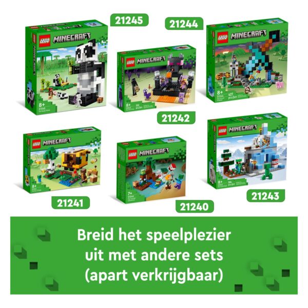 LEGO Minecraft 21245 Het Panda Huis - Afbeelding 10