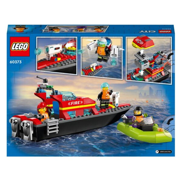 LEGO City 60373 Reddingsboot Brand - Afbeelding 5