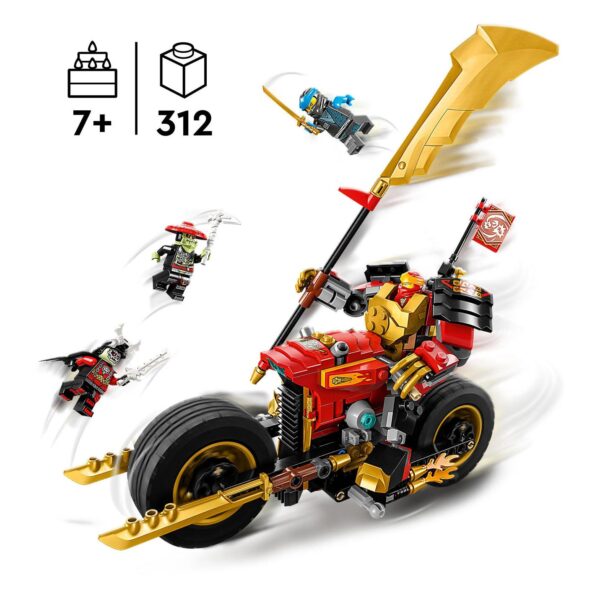 LEGO Ninjago 71783 Kai's Mech Rider EVO - Afbeelding 2