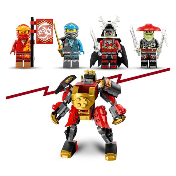 LEGO Ninjago 71783 Kai's Mech Rider EVO - Afbeelding 4