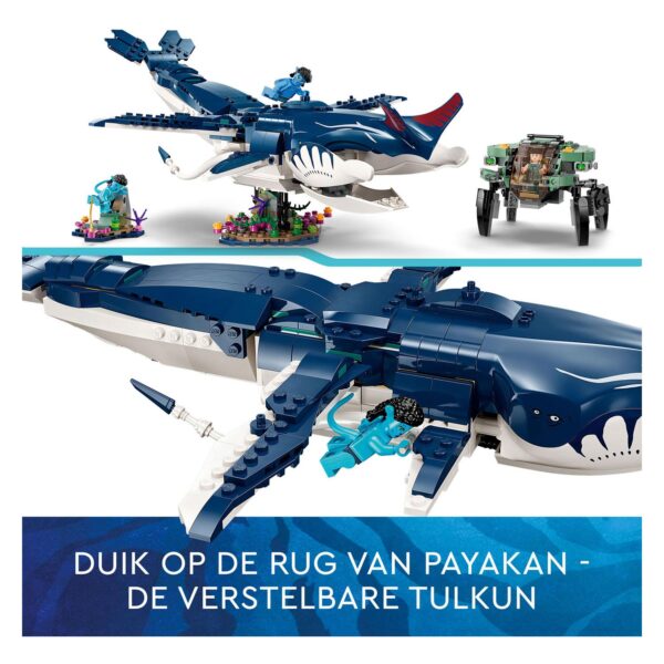 LEGO Avatar 75579 Payakan the Tulkun & Crab Suit - Afbeelding 4