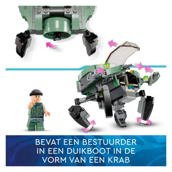 LEGO Avatar 75579 Payakan the Tulkun & Crab Suit - Afbeelding 5