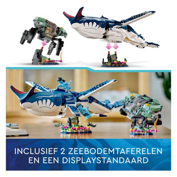 LEGO Avatar 75579 Payakan the Tulkun & Crab Suit - Afbeelding 6