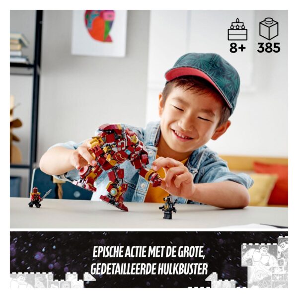 LEGO Marvel Avengers 76247 De Hulkbuster De slag om Wakanda - Afbeelding 10