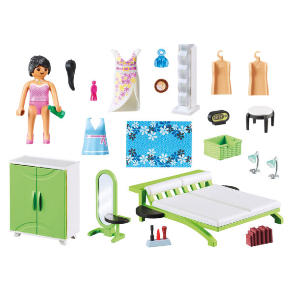 Playmobil City Life  Slaapkamer met Make-up Tafel - 9271