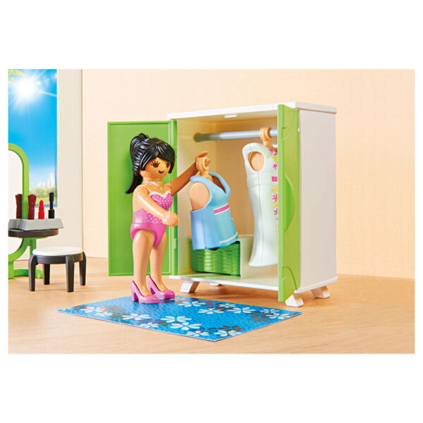 Playmobil City Life  Slaapkamer met Make-up Tafel - 9271 - Afbeelding 3