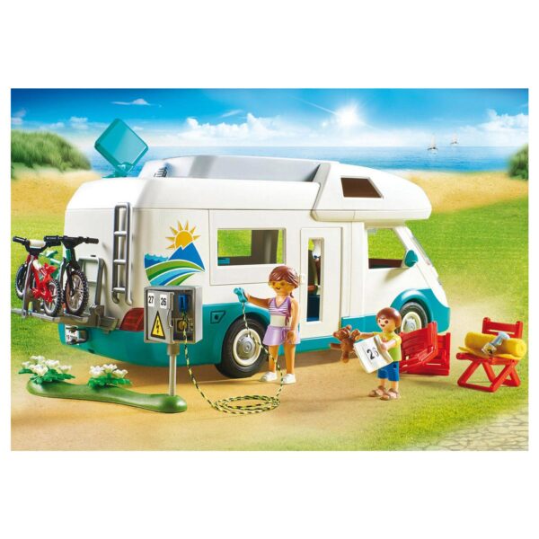 Playmobil Family Fun Camper met Familie - 70088 - Afbeelding 3