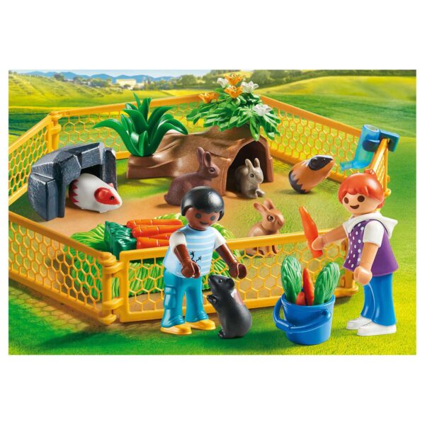 Playmobil Country Kinderen met Kleine Dieren - 70137
