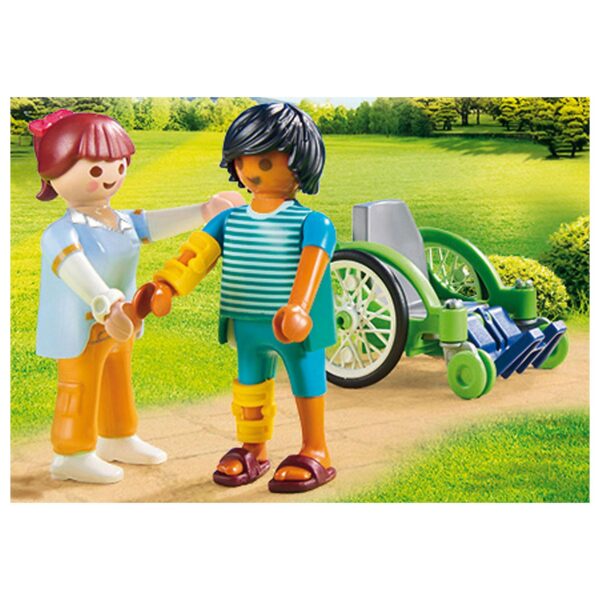 Playmobil City Life  Patient in Rolstoel - 70193