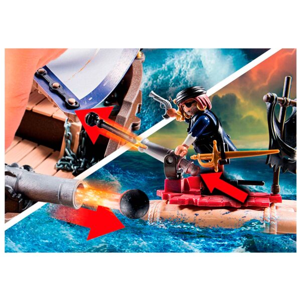 Playmobil Pirates Zeilschip van de Soldaten - 70412 - Afbeelding 2
