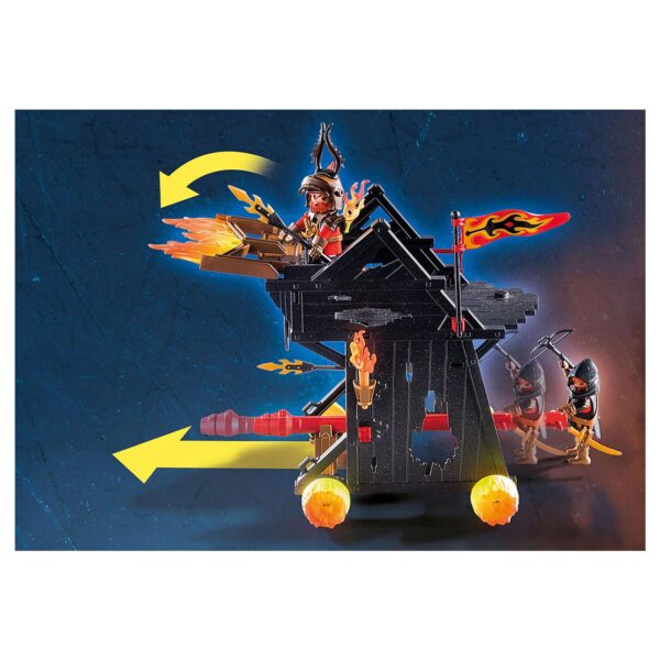 Playmobil Novelmore Burnham Raiders Vurige Stormram - 70393 - Afbeelding 3