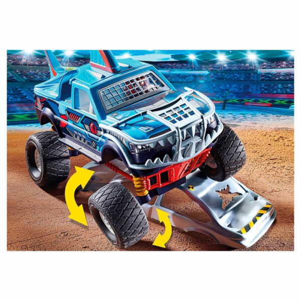 Playmobil Stuntshow Monster Truck Haai - 70550 - Afbeelding 2