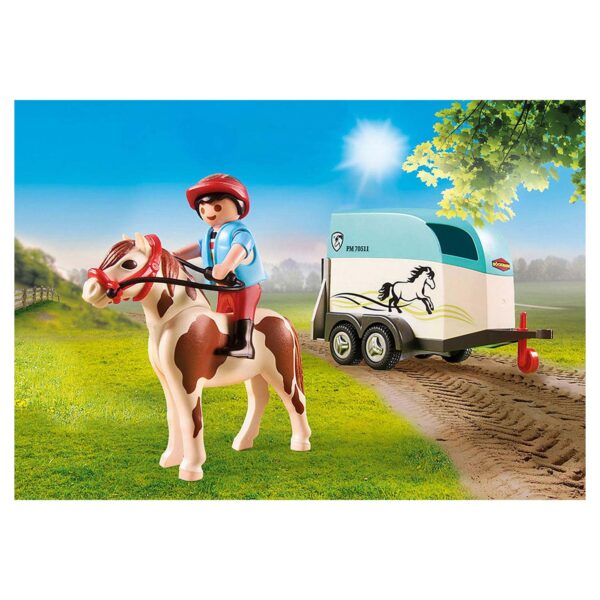 Playmobil Country Auto met Aanhanger - 70511 - Afbeelding 2