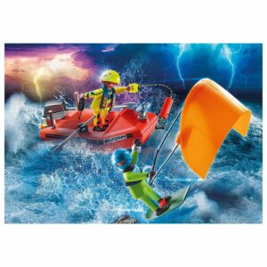 Playmobil City Action Kitesurfersredding met Boot - 70144