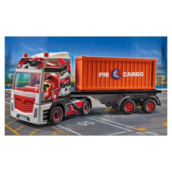 Playmobil City Action Truck met Aanhanger - 70771 - Afbeelding 2