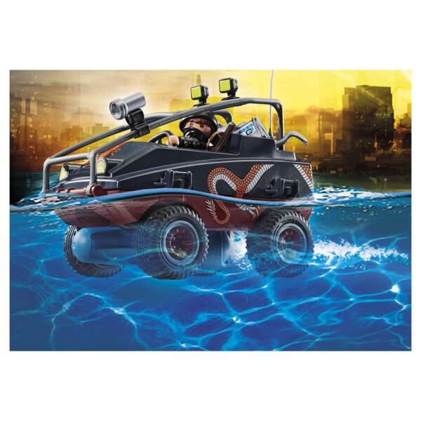 Playmobil City Action Politie Achtervolging Amfibievoertuig - Afbeelding 5