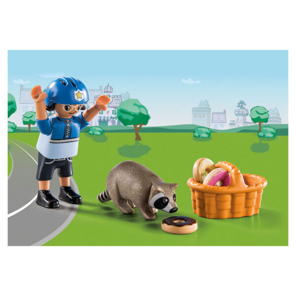 Playmobil Duck On Call Politieactie Pak de Dief! - 70918 - Afbeelding 2