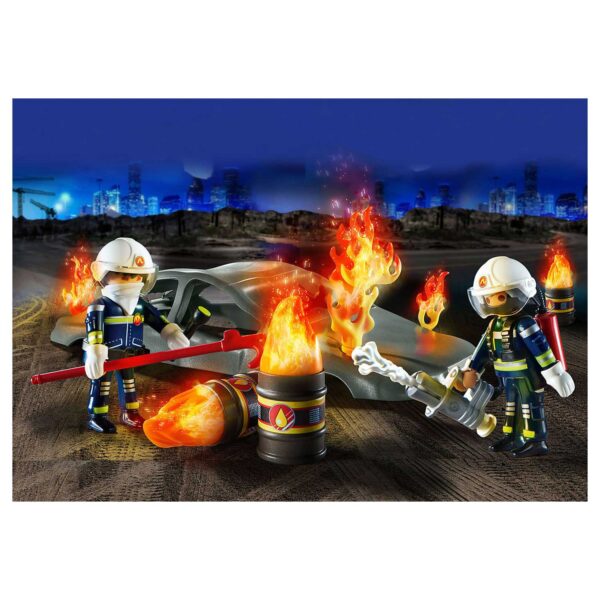Playmobil City Action Starterset Brandweeroefeningen - 70907
