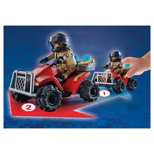 Playmobil City Action Reddingsdienst Speed Quad - 71091 - Afbeelding 2