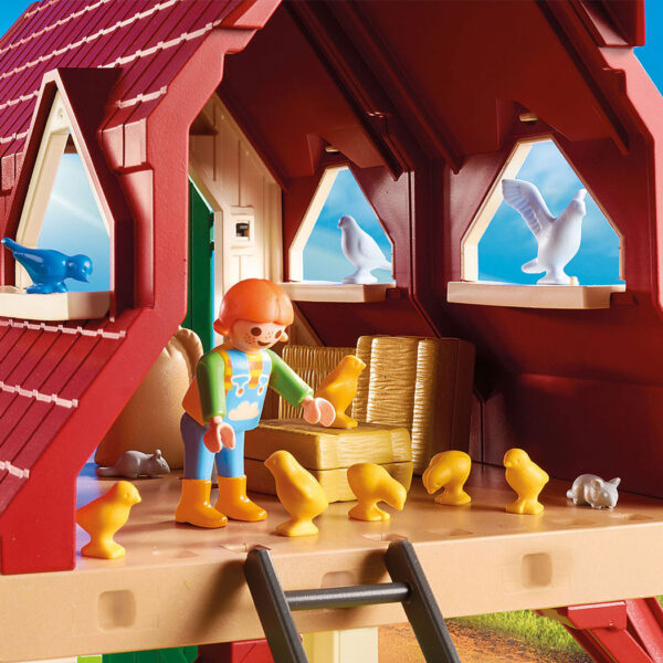 Playmobil Country Boerderij met Fokkerij voor Kleine Dieren - Afbeelding 4