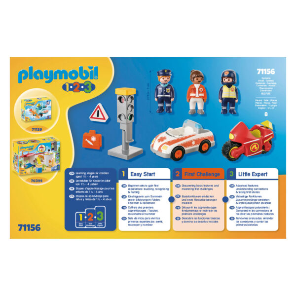 Playmobil 1.2.3. Alledaagse Helden - 71156 - Afbeelding 4