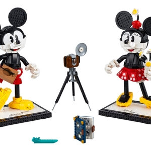 Mickey Mouse & Minnie Mouse personages om zelf te bouwen (43179)