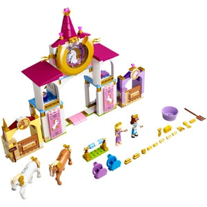 Belle en Rapunzel's koninklijke paardenstal (43195)