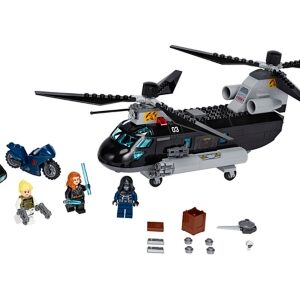 Black Widow's helikopterachtervolging (76162)