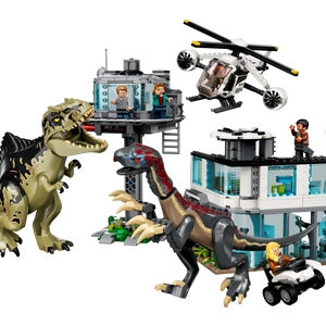Giganotosaurus & Therizinosaurus aanval (76949)