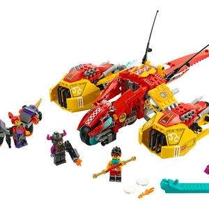 Monkie Kid’s wolkenvliegtuig (80008)