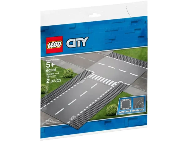 LEGO City 60236 Rechte en T-splitsing