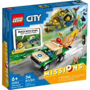 LEGO City 60353 Wilde dieren reddingsmissies